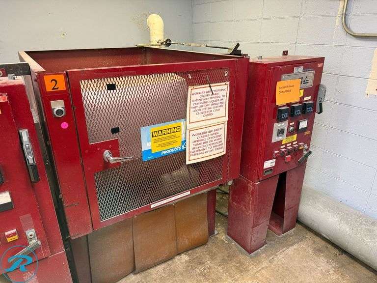 Air Products 3106 Cryo-Trim Tumbler, 230V - Roller Auctions