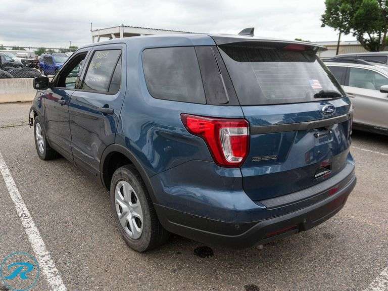 2018  Ford  Explorer   AWD  Police Interceptor SUV - Roller Auctions