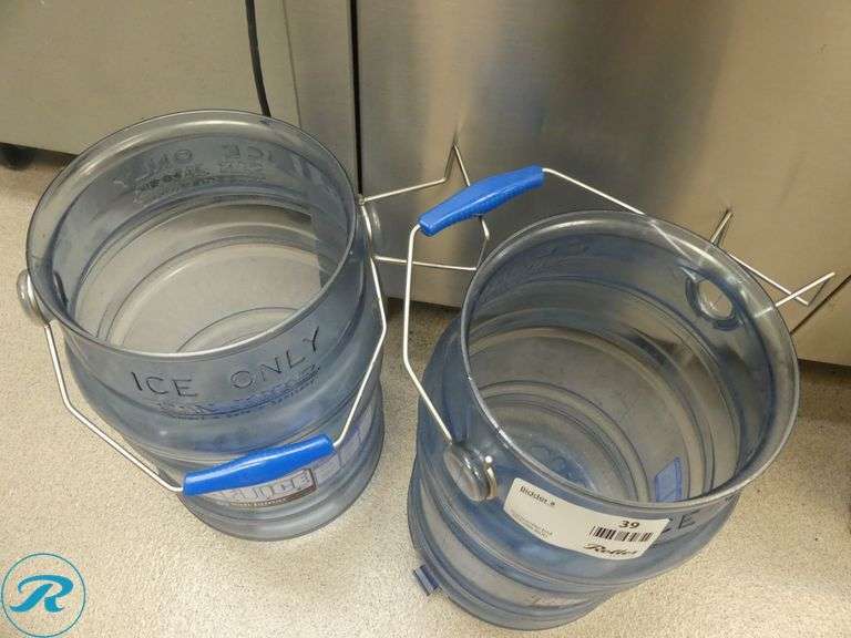 (2) Ice Buckets - Roller Auctions