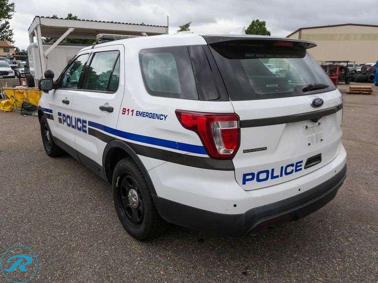 2017  Ford  Explorer   AWD  Police Interceptor SUV - Roller Auctions