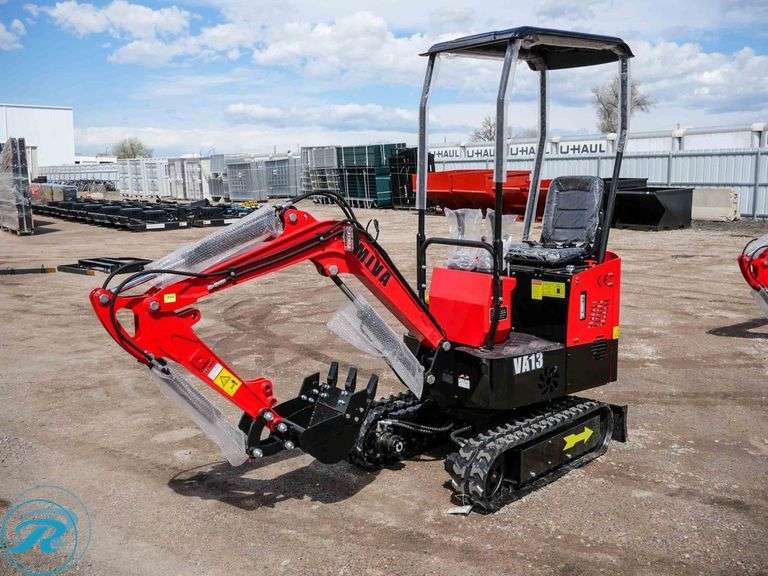New 2025 Miva VA13 Mini Excavator - Roller Auctions