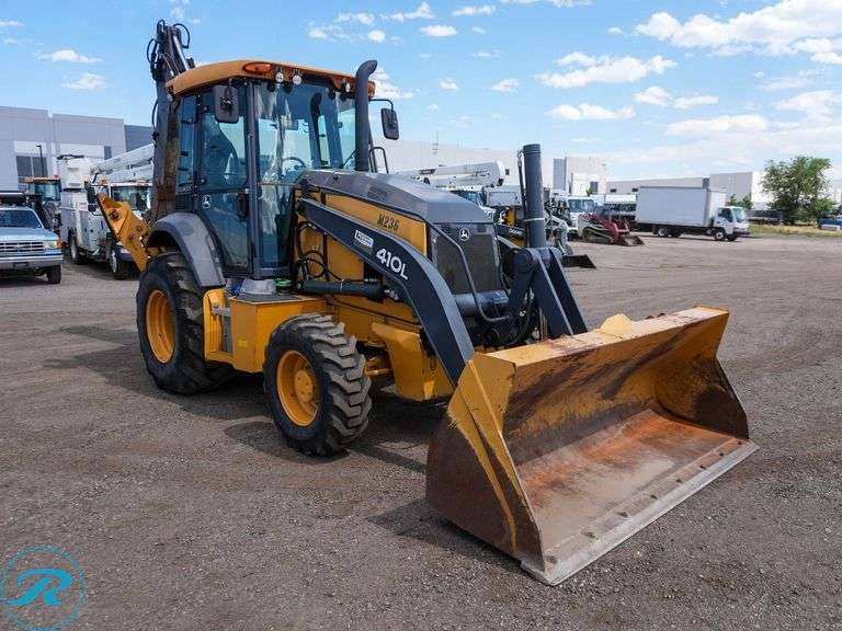 2019 John Deere 410L 4WD Loader/Backhoe - Roller Auctions