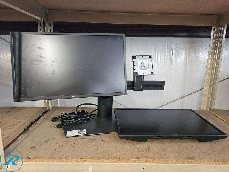 (2) Dell E2421HN Flat Panel Monitors with Dual Stand - Roller Auctions