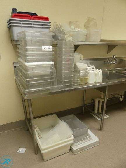 Ingredient Bins, Pitchers and Inserts