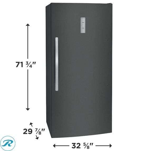 (1) New- Frigidaire 20-cu ft Garage Ready Frost-free Upright Freezer ( Carbon ) ENERGY STAR Certified (Total of 1 Freezer) - Roller Auctions