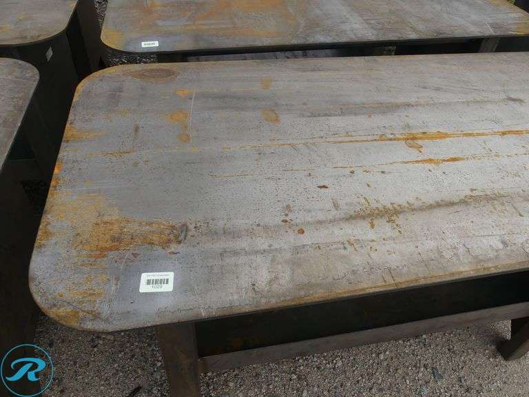 New Kit Containers Steel Welding Table, 57" x 30" - Roller Auctions