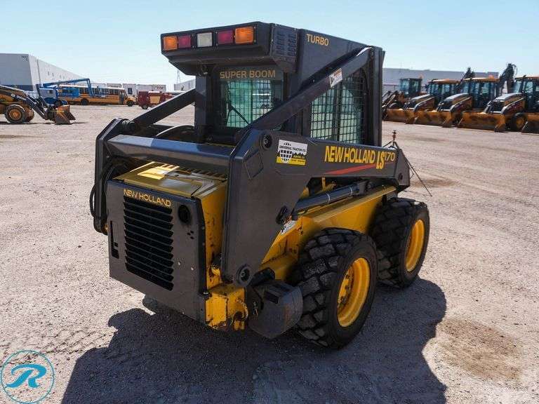 2002 New Holland LS170 Skid Steer Loader - Roller Auctions