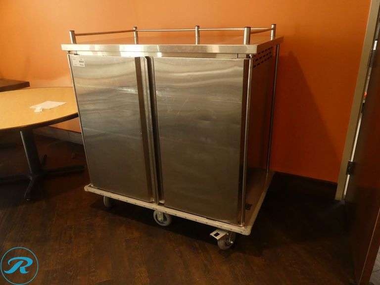 Direct Supply Shell-B-2D2B-AMX Meal Delivery Cart