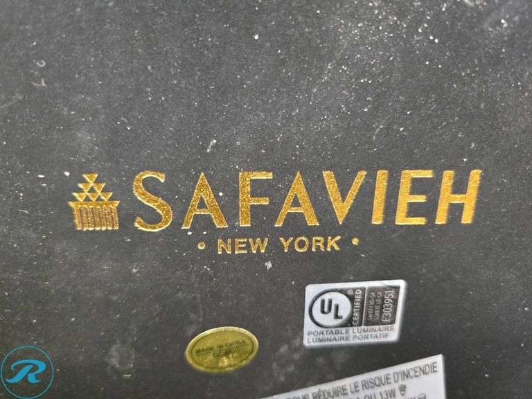 Safavieh Floor Lamp with Black and Copper Finish - Roller Auctions