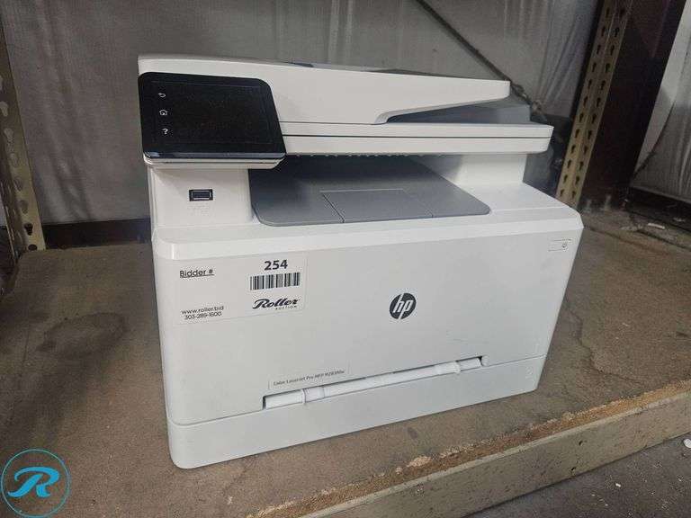 HP Color LaserJet Pro MFP M281fdw Multifunction Printer - Roller Auctions