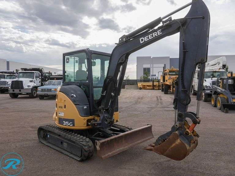 2015 John Deere 35G Mini Excavator - Roller Auctions