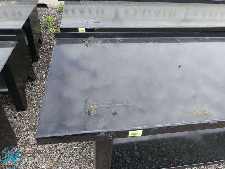 New Kit Containers Metal Work Bench, 90" x 28" - Roller Auctions