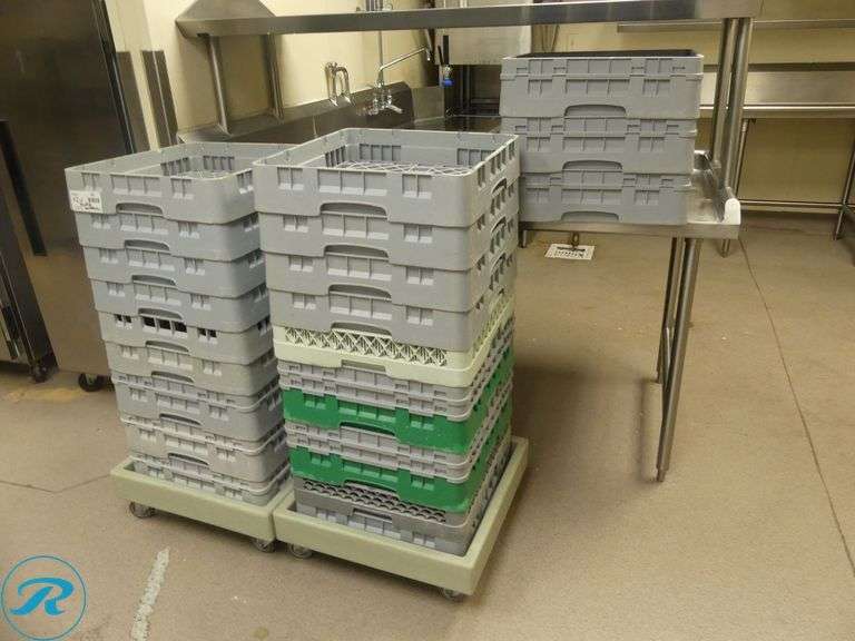 (24) Dishwasher Racks, Cups and Glasses