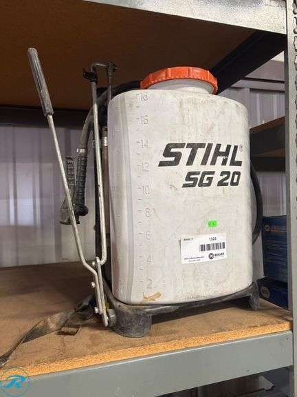 Stihl SG 20 Manual Backpack Sprayer - Roller Auctions