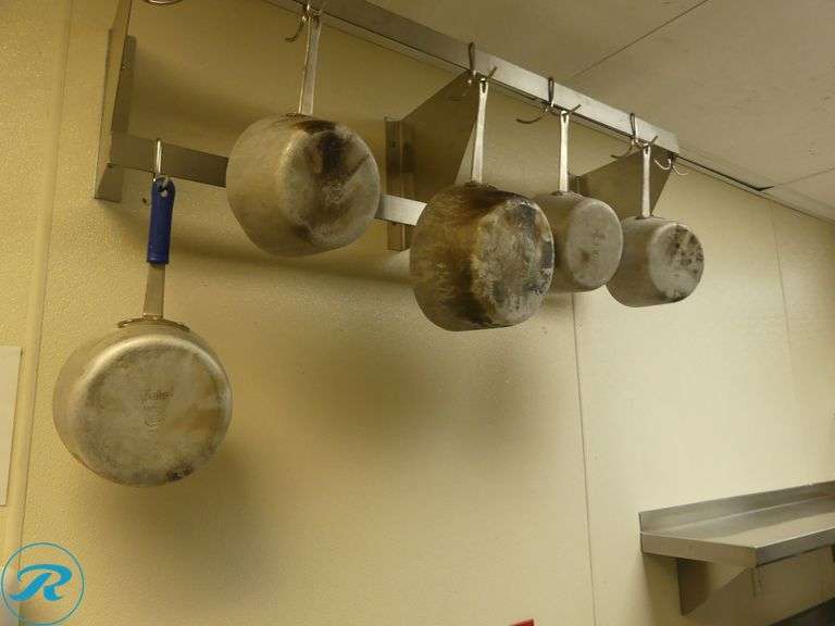 (12) Pots & Pans (Racks Not Included) - Roller Auctions