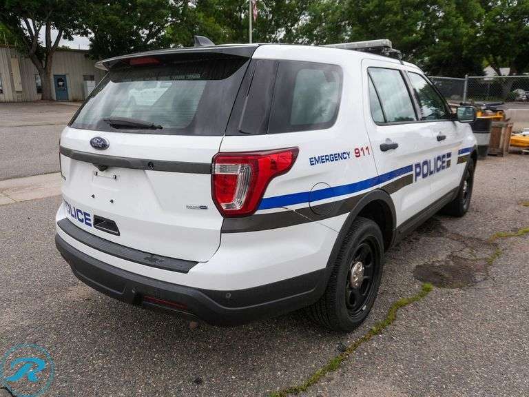 2018  Ford  Explorer   AWD  Police Interceptor SUV - Roller Auctions