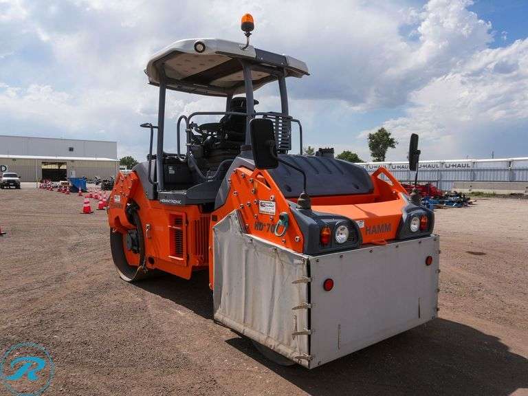 2018 HAMM HD+70 VT Combination Roller - Roller Auctions