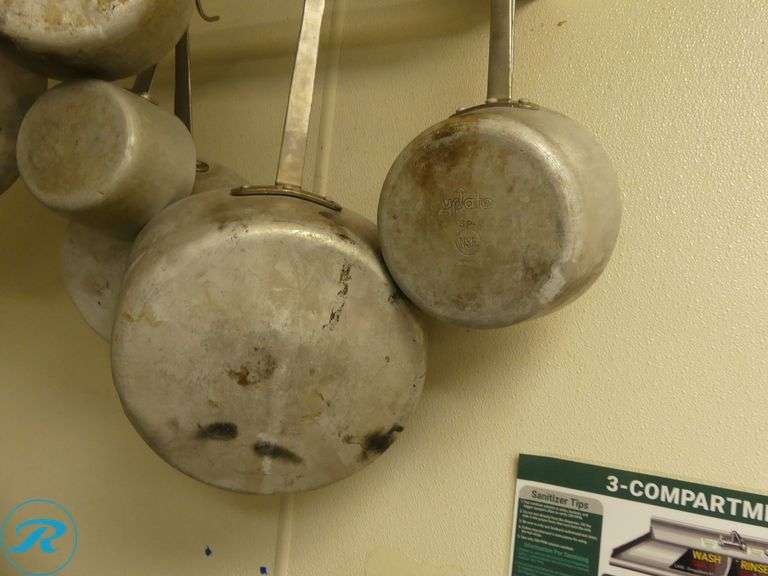 (12) Pots & Pans (Racks Not Included) - Roller Auctions