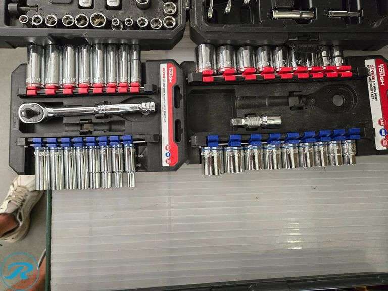 Craftsman Tool Set with Husky and Hyper Tough Accessories in Case - Roller Auctions