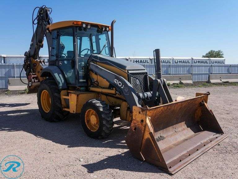 2010 John Deere 410J 4WD Loader/Backhoe - Roller Auctions