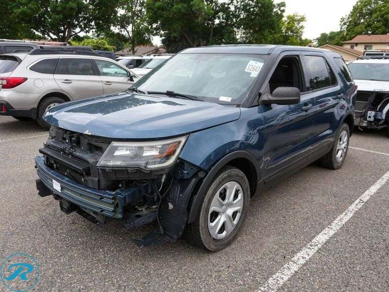 2018  Ford  Explorer   AWD  Police Interceptor SUV