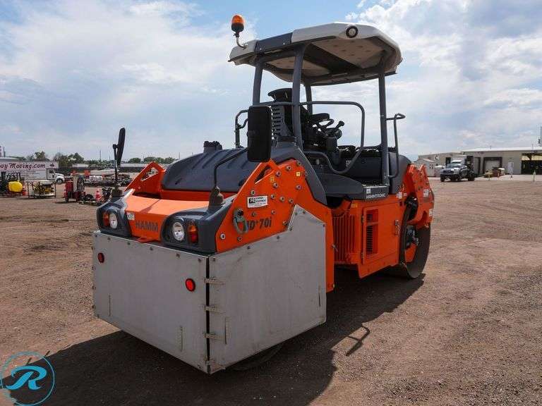 2018 HAMM HD+70 VT Combination Roller - Roller Auctions
