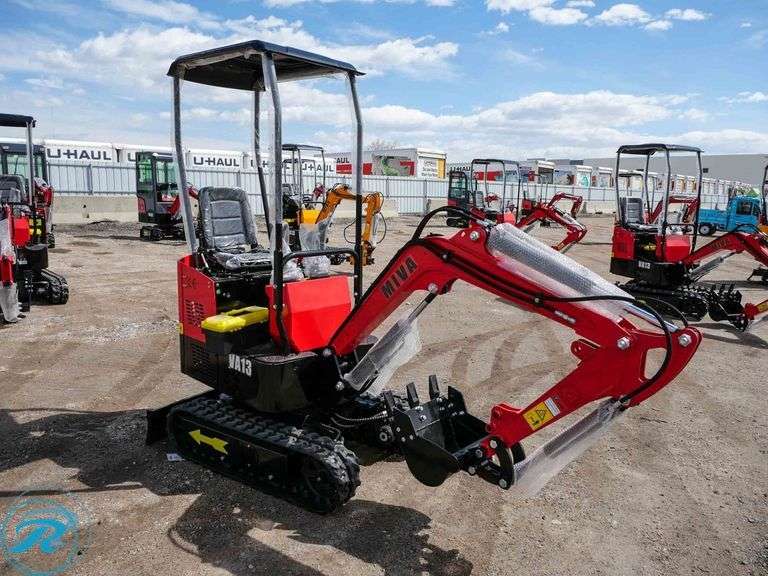 New 2025 Miva VA13 Mini Excavator - Roller Auctions