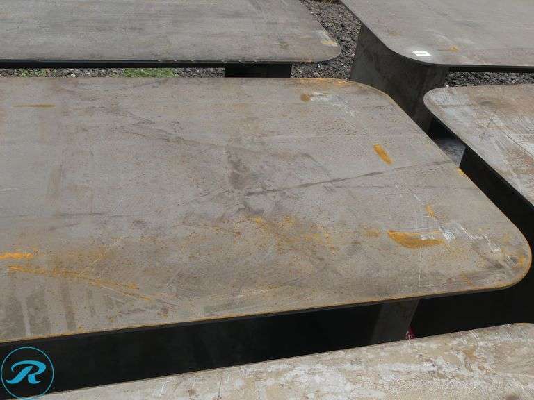 New Kit Containers Steel Welding Table, 57" x 30" - Roller Auctions