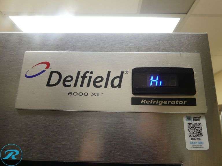 Delfield 6025XL-S Single Door Reach- In Refrigerator on Casters - Roller Auctions