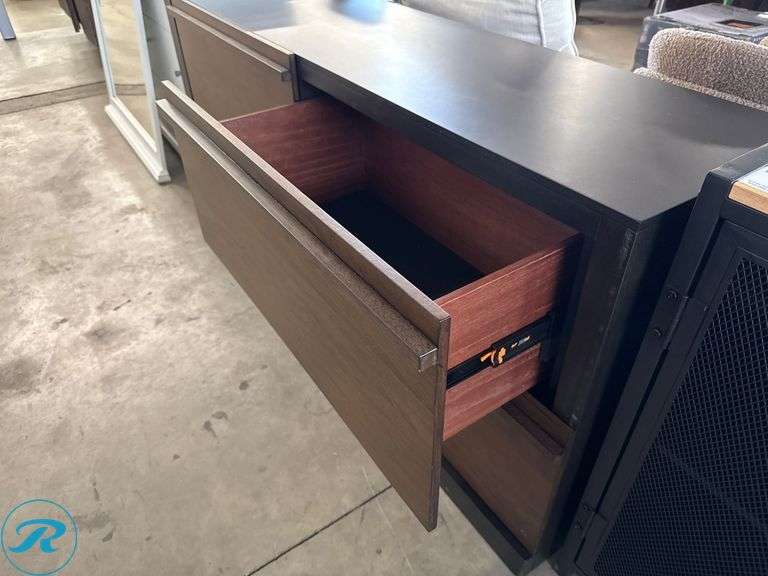Coaster Wooden Dresser with Drawers, 18 in x 64 in - Roller Auctions