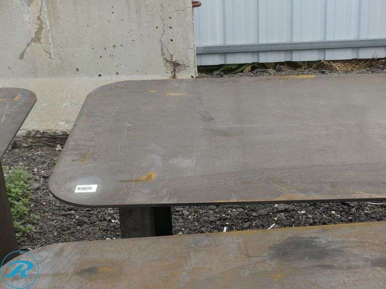New Kit Containers Steel Welding Table, 57" x 30" - Roller Auctions