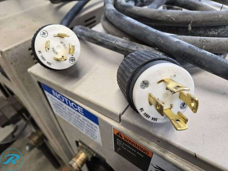 (2) AEC TCU-100 Temperature Control Units, 460V, 12kW, 3PH - Roller Auctions