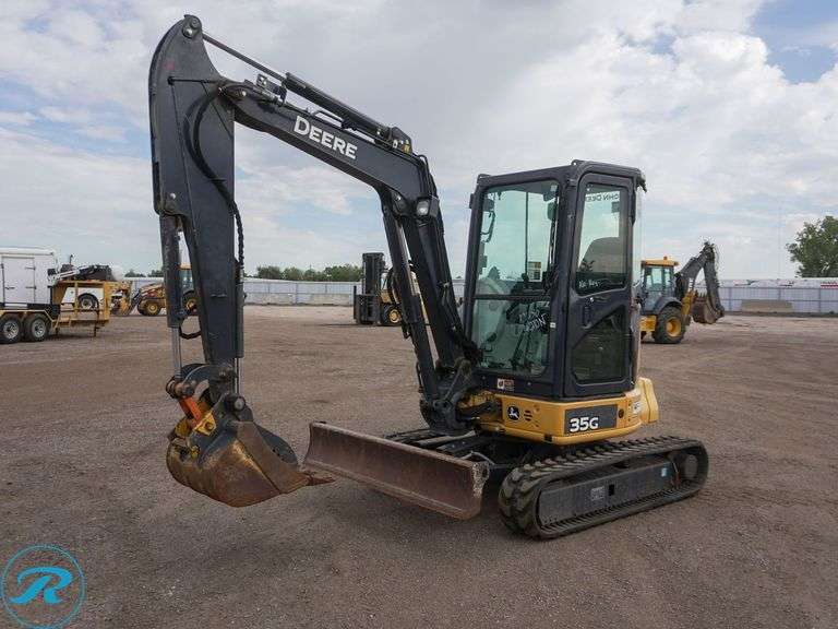 2015  John Deere  35G  Mini Excavator
