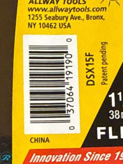 (3) Allway DSX15F 1 1/2-Inch Flex Putty Knives With Carbon Steel Blades - Roller Auctions