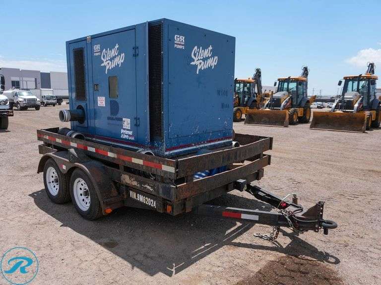 Gorman-Rupp Prime-Aire Towable 6" Pump - Roller Auctions