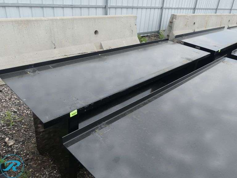 New Kit Containers Metal Work Bench, 90" x 28" - Roller Auctions