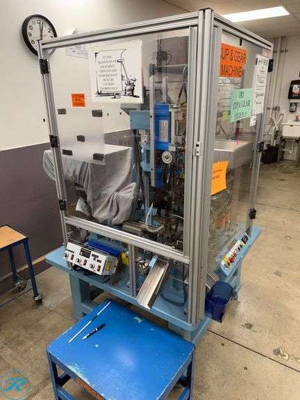 Customized Automated Assembly Equipped with (2) Vibratory Feeder Bowls, Control Units, etc. - Roller Auctions