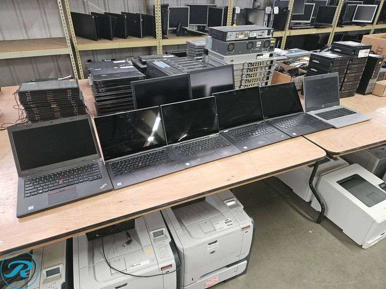 Auction Laptops (8) Laptops Including Lenovo ThinkPad and HP Models - Roller Auctions