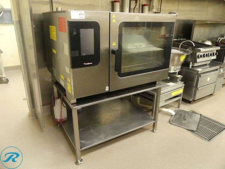 Convotherm CYET 6.20GS-N Combi Oven Steamer, Gas With Stainless Steel Equipment Stand