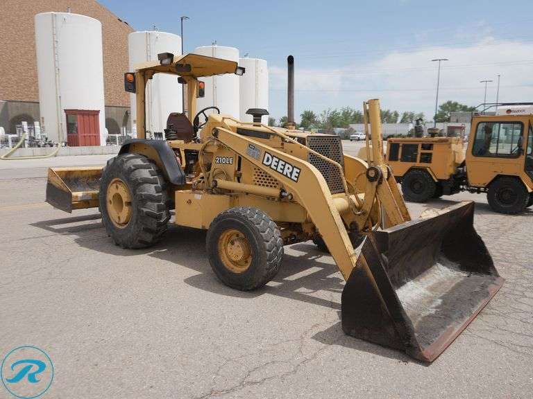 John Deere 210LE 4x4 Tractor/ Loader - Roller Auctions