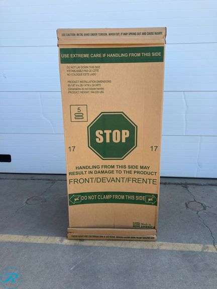(1) New- GE 16.6-cu ft Top-Freezer Refrigerator ( Bisque ) ENERGY STAR Certified (Total of 1 Refrigerator) - Roller Auctions