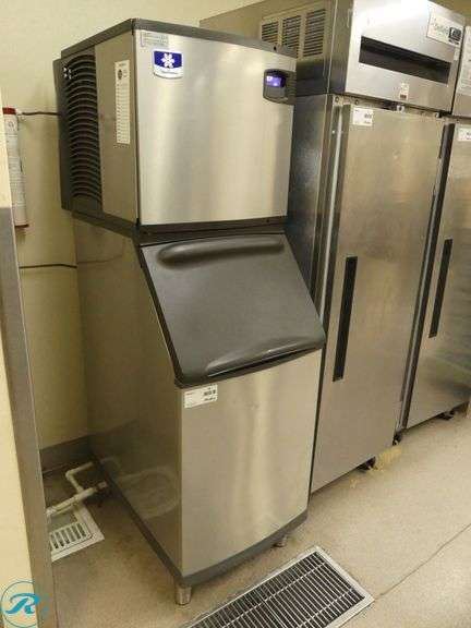 Manitowoc 1D0322A-161 Air Cooled Ice Head With B420 Ice Bin