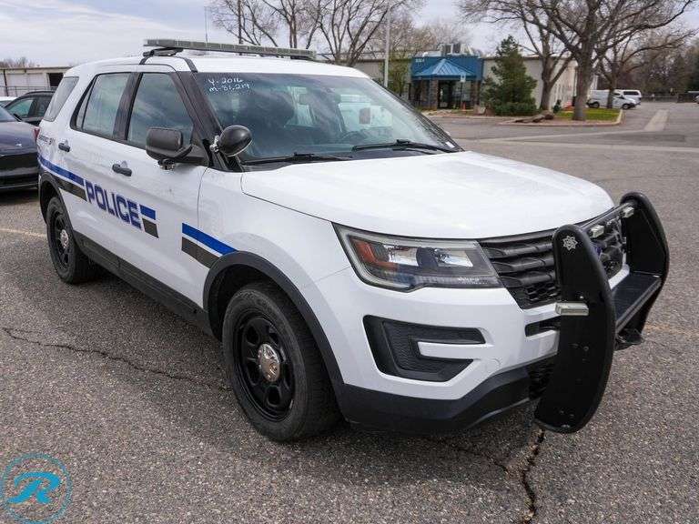 2016  Ford  Explorer   4WD  Police Interceptor SUV - Roller Auctions