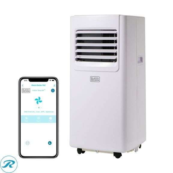 Black+Decker 5,100 BTU Smart Portable Air Conditioner with Remote - New - Roller Auctions