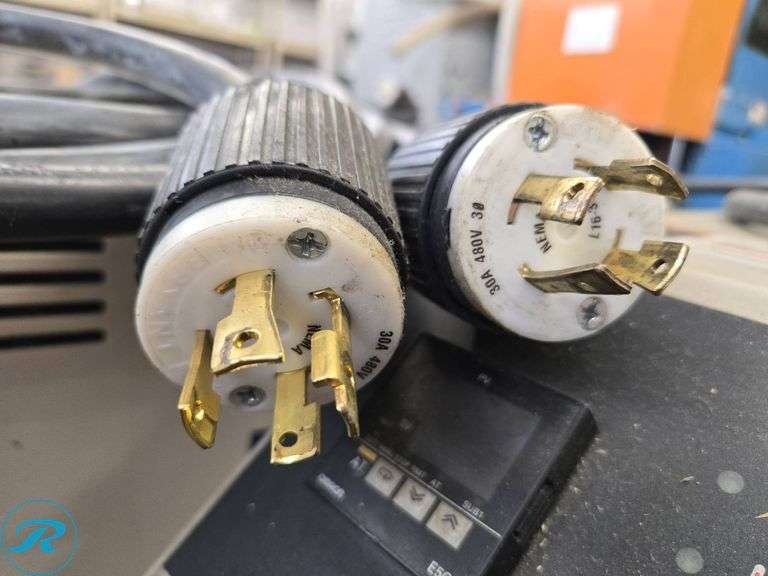 (2) AEC TCU-100 Temperature Control Units, 460V, 12kW, 3PH - Roller Auctions