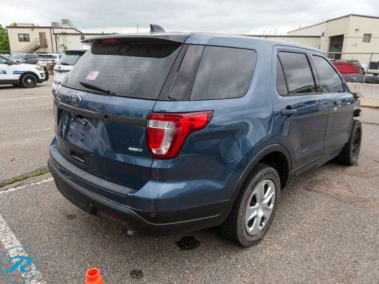 2018  Ford  Explorer   AWD  Police Interceptor SUV - Roller Auctions
