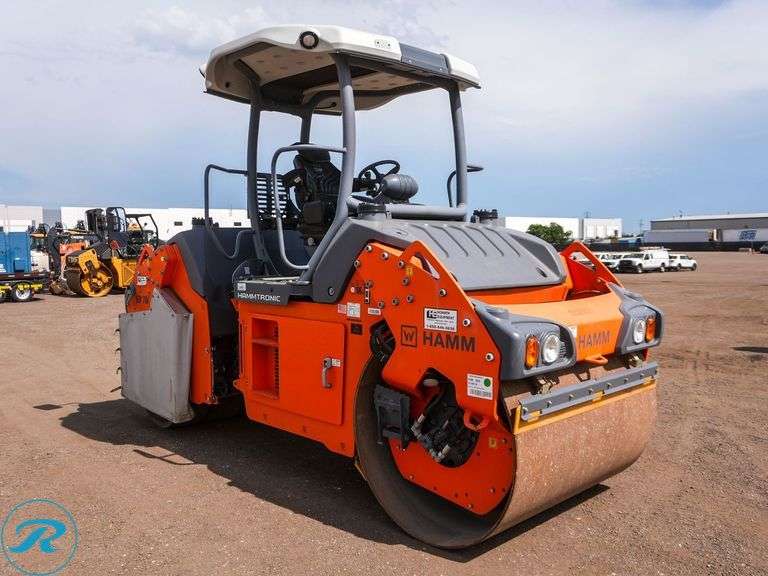 2018 HAMM HD+70 VT Combination Roller - Roller Auctions
