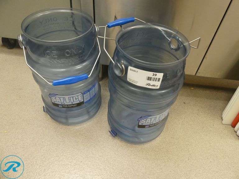 (2) Ice Buckets