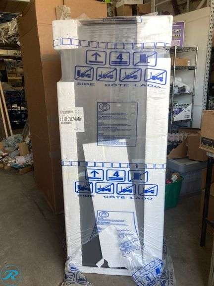 (1) New- Frigidaire 20-cu ft Garage Ready Frost-free Upright Freezer ( Carbon ) ENERGY STAR Certified (Total of 1 Freezer) - Roller Auctions