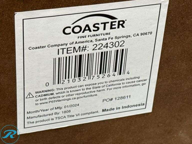 (2) Coaster Fine Furniture Dressers With USB and Type-C Ports, 25 in x 17 in - Roller Auctions